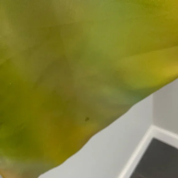 Sleeveless sexy Green Tie-Dye Slip Dress fairy festival - Picture 6 of 11